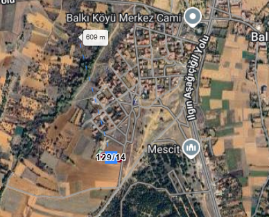 KONYA ILGIN BALKI MAH. 1403M² TARLA  SATILIKTIR - KONYA ILGIN fotoğraf 4